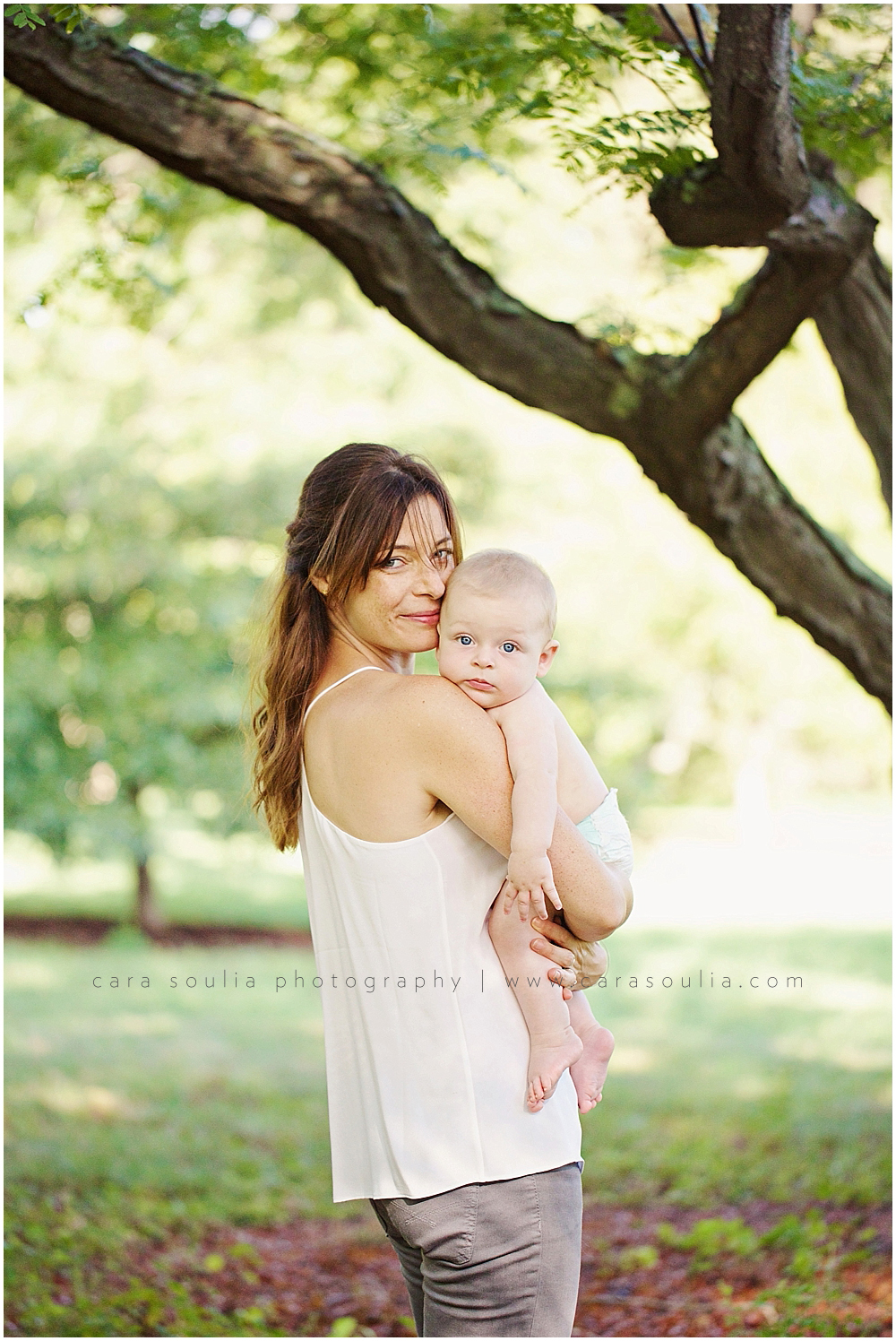 mother and son portraits by cara soulia