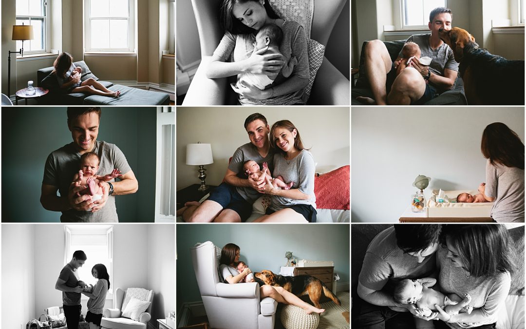 Back Bay Newborn love| Boston Baby Photographer