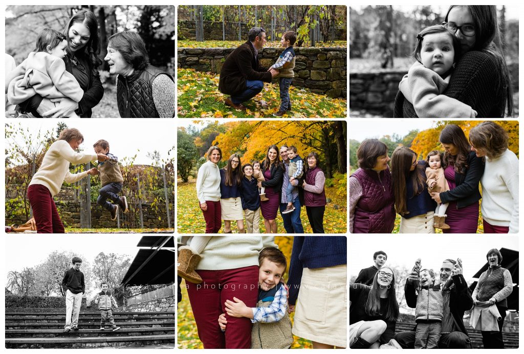 Arnold Arboretum Extended Family Session Cara Soulia Photography