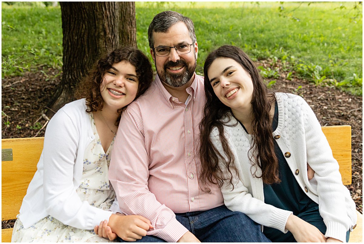 father and daughters photo session boston