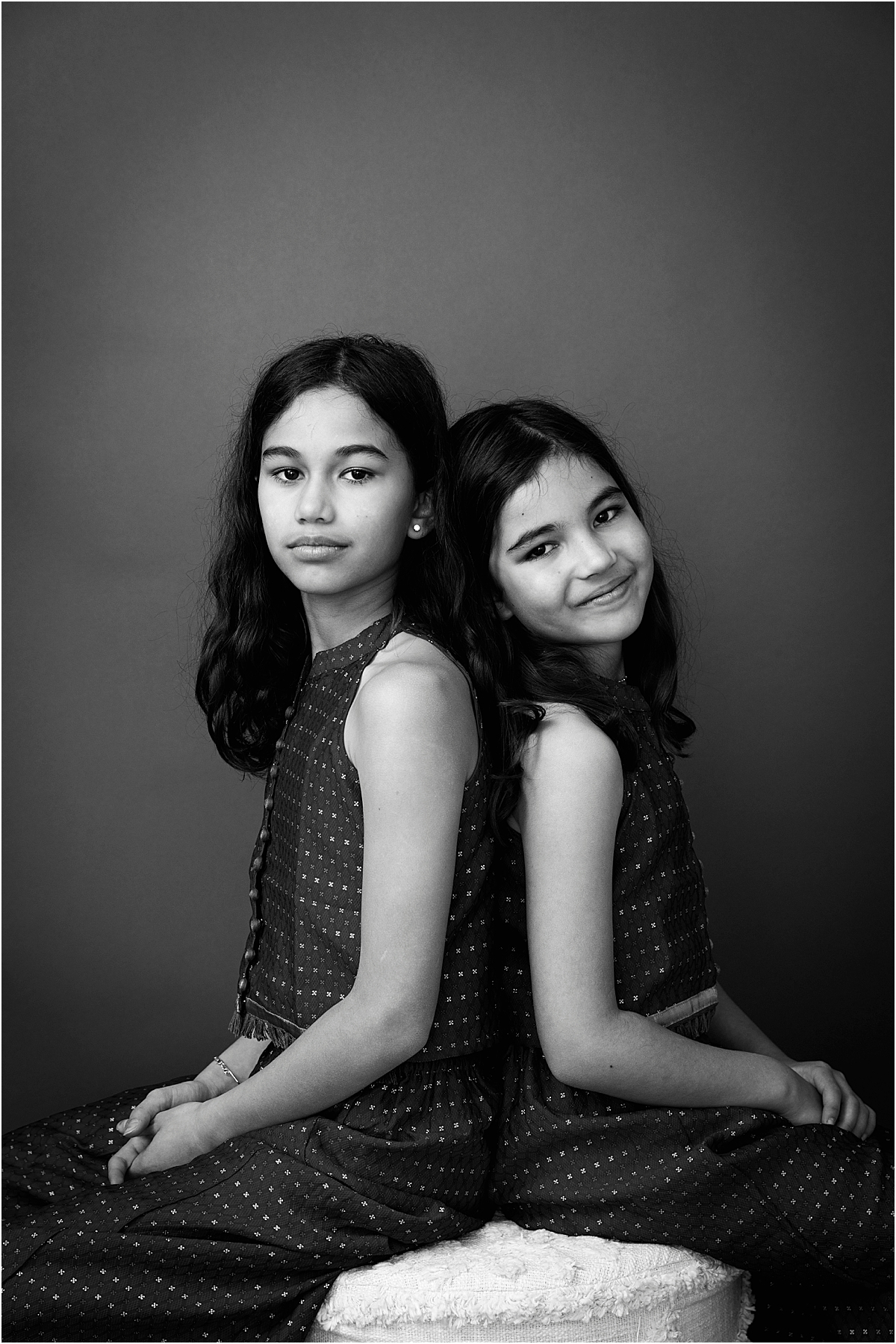 portrait of sisters