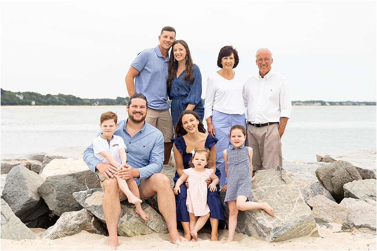 extended family beach photographer boston
